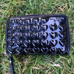 Marc Jacobs Black Heart Wallet